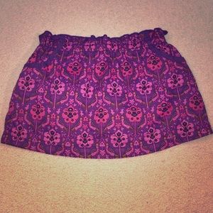 Peek Little Peanut Floral Skirt w/Pheasants Size 3-6 mth